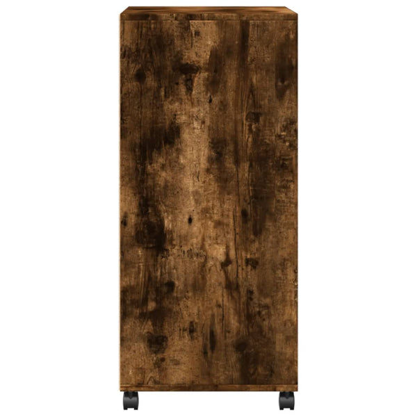 Räuchereichenschrank auf Rollen Caloean 55x40x91cm (Holz)