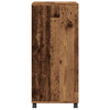 Alter Holzschrank auf Rollen Caloean 55x40x91cm (Spanplatte)