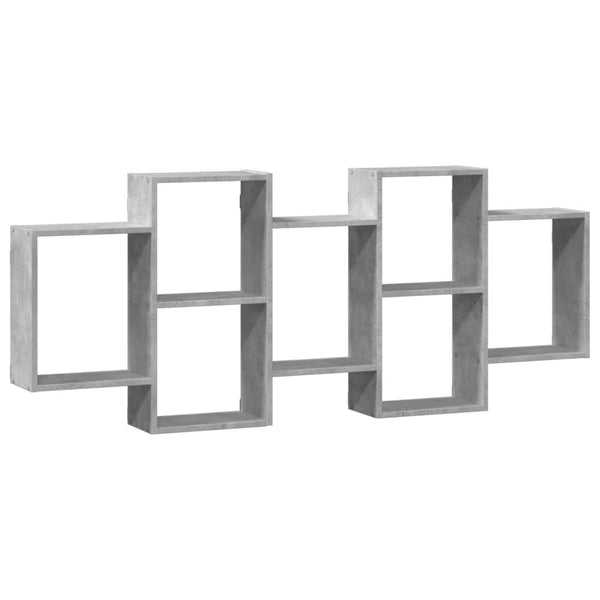 Betongraues Wandregal Iohana 159x18x65cm (Spanplatte)