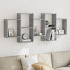 Betongraues Wandregal Iohana 159x18x65cm (Spanplatte)