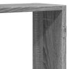 Graues Wandregal Iohana 129x18x42cm (Holz)