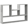Betongraues Wandregal Matolcsi 99x15x60cm (Holz)
