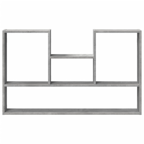 Betongraues Wandregal Matolcsi 99x15x60cm (Holz)