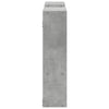 Betongraues Wandregal Matolcsi 99x15x60cm (Holz)