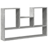Betongraues Wandregal Matolcsi 99x15x60cm (Holz)