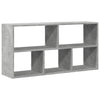 Wandregal Orland Betongrau 100x25x50cm (Holz)