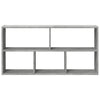 Wandregal Orland Betongrau 100x25x50cm (Holz)