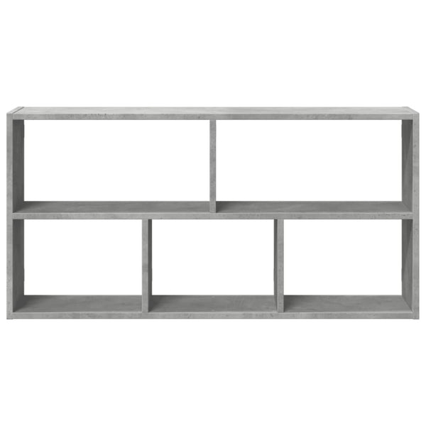 Wandregal Orland Betongrau 100x25x50cm (Holz)