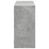 Wandregal Orland Betongrau 100x25x50cm (Holz)
