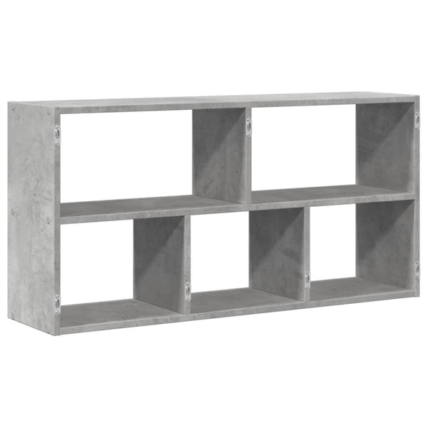 Wandregal Orland Betongrau 100x25x50cm (Holz)