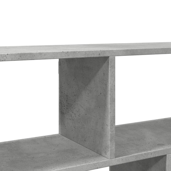 Wandregal Orland Betongrau 100x25x50cm (Holz)