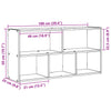 Wandregal Orland Betongrau 100x25x50cm (Holz)