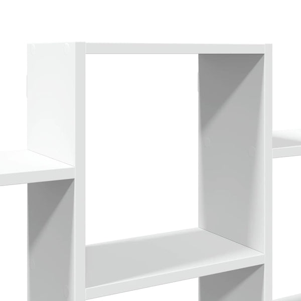 Weißes Wandregal Soltut 159x18x66cm (Holz)