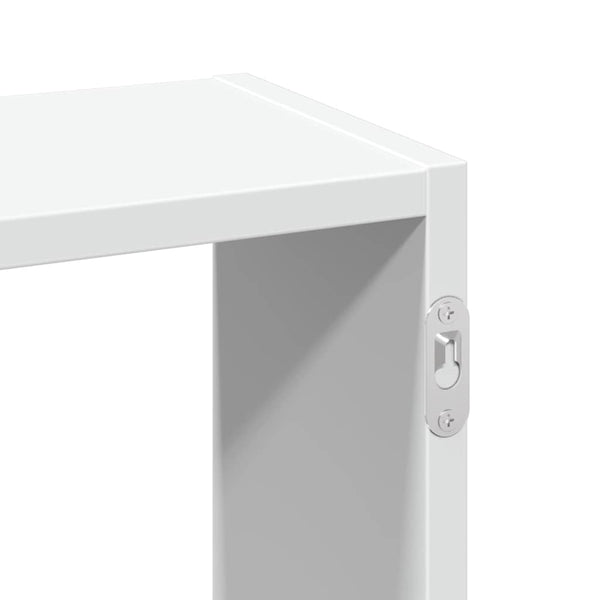 Weißes Wandregal Soltut 159x18x66cm (Holz)