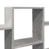Wandregal Soltut 159x18x66cm, Betongrau (Spanplatte)