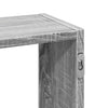 Graues Wandregal Soltut 159x18x66cm (Holz)