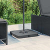 4-teiliger Kreuzfuß für Schirm Tefic 100 kg Sonnenschirmfuß-Set (PP)