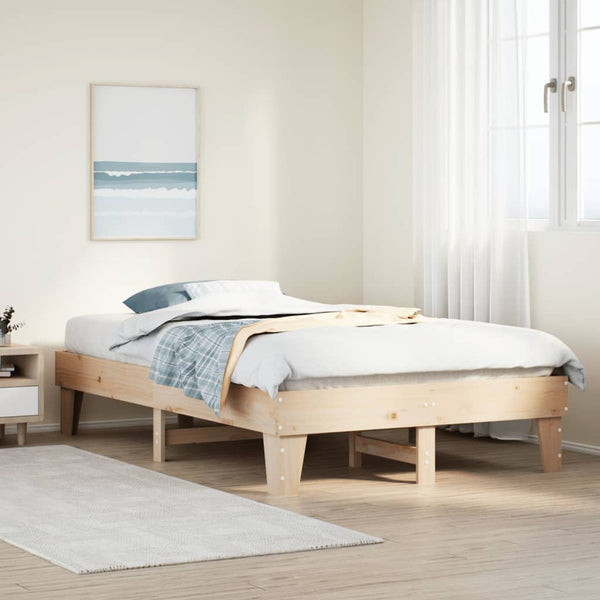 Bett mit Matratze Trevor 120x200cm (Kiefer)