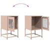 Nachttischschrank Leposava Rosa 36x39x60,5cm