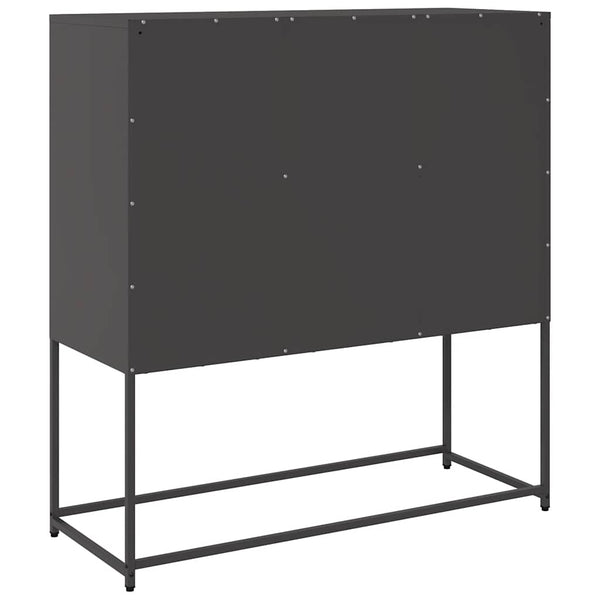 Musta senkki Aldo 100,5x39x107cm (kylmävalssattu teräs)