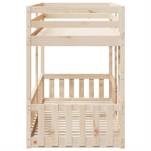 Etagenbett Ossie 80x200cm (Kiefer)