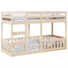 Etagenbett Ossie 75x190cm (Kiefer)