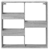 Grauer Wandschrank Tabitha 80x15x80cm (Holz)