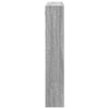 Grauer Wandschrank Tabitha 80x15x80cm (Holz)