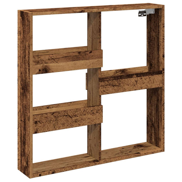 Alter Wandschrank Tabitha 80x15x80cm (Holz)