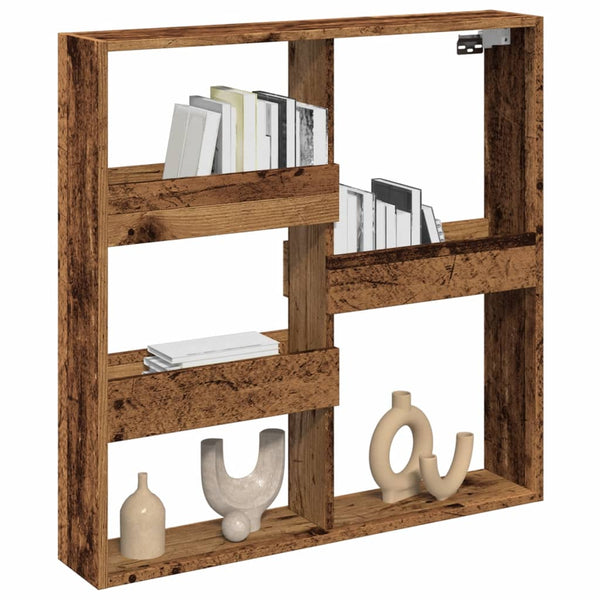 Alter Wandschrank Tabitha 80x15x80cm (Holz)