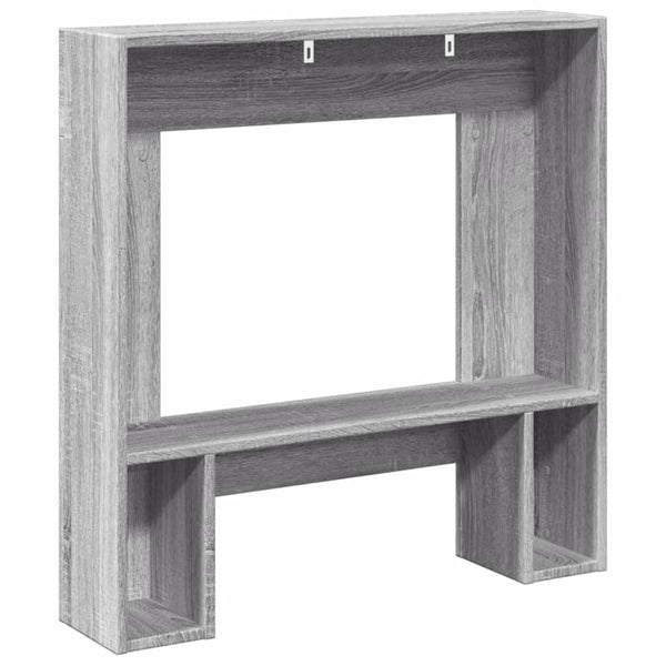 Grauer Kaminsims Af 81x18x82cm (Holz)