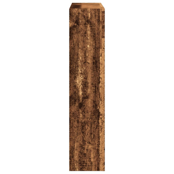 Kaminrahmen aus Altholz 81x18x82cm (Holz)