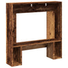 Kaminrahmen aus Altholz 81x18x82cm (Holz)