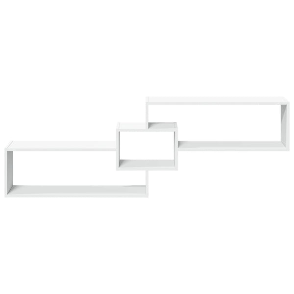 Weißer Wandschrank Friedrich 158x18x53cm (Holz)