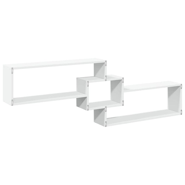 Weißer Wandschrank Friedrich 158x18x53cm (Holz)