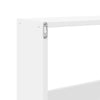 Weißer Wandschrank Friedrich 158x18x53cm (Holz)