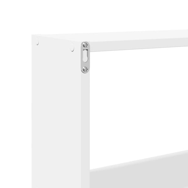 Weißer Wandschrank Friedrich 158x18x53cm (Holz)