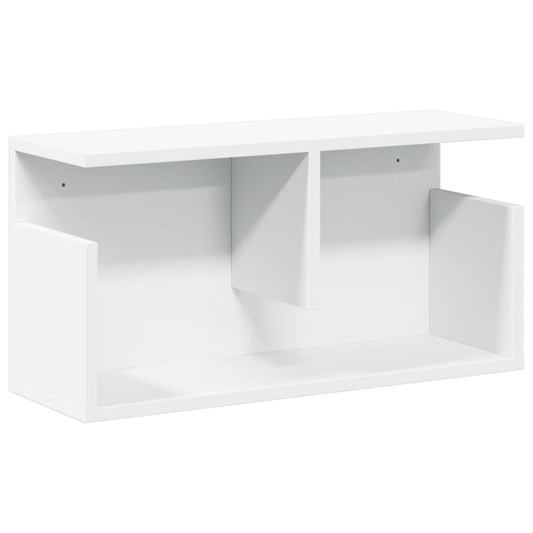 Weißer Hängeschrank Kristine 60x20x30cm (Holz)