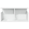 Weißer Hängeschrank Kristine 60x20x30cm (Holz)