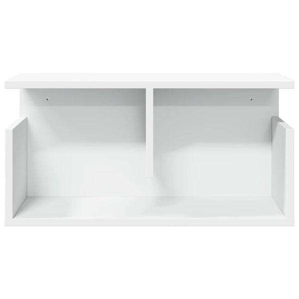 Weißer Hängeschrank Kristine 60x20x30cm (Holz)