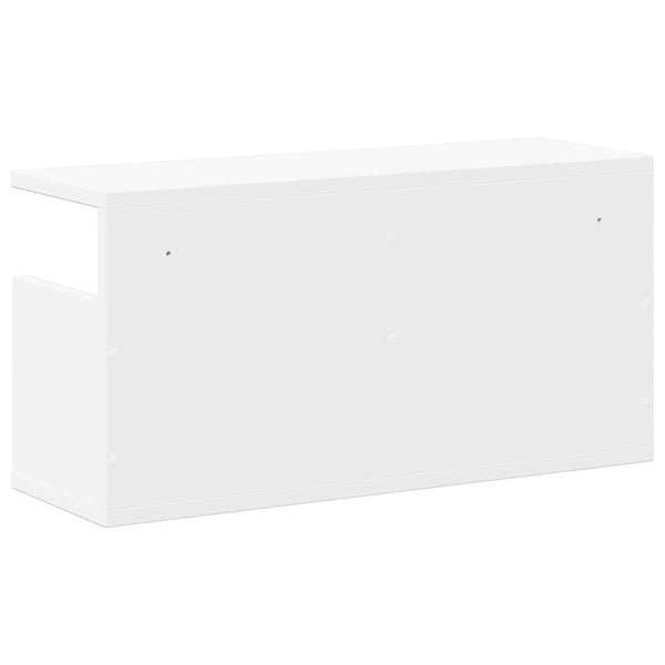 Weißer Hängeschrank Kristine 60x20x30cm (Holz)