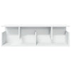 Weißer Wandschrank Kristine 100x20x30cm (Holz)