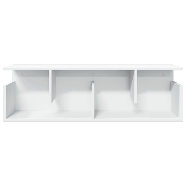 Weißer Wandschrank Kristine 100x20x30cm (Holz)