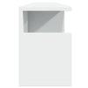Weißer Wandschrank Kristine 100x20x30cm (Holz)