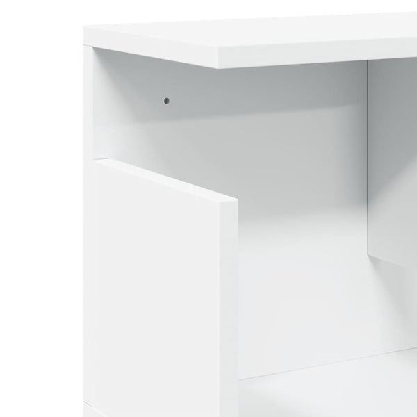 Weißer Wandschrank Kristine 100x20x30cm (Holz)