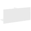 Weißer Wandschrank Nelo 70x16,5x30cm (Holz)