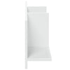 Weißer Wandschrank Nelo 100x16,5x30cm (Holz)
