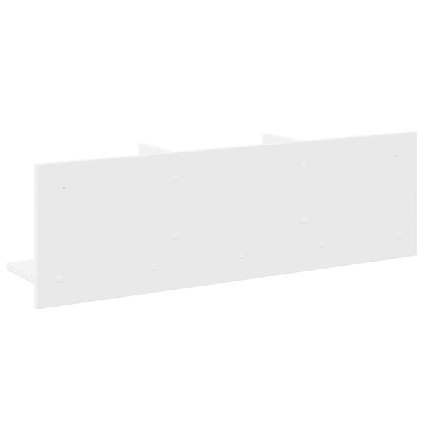 Weißer Wandschrank Nelo 100x16,5x30cm (Holz)