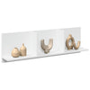Weißer Wandschrank Nelo 100x16,5x30cm (Holz)