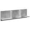 Betongrauer Wandschrank Nelo 100x16,5x30cm (Holz)